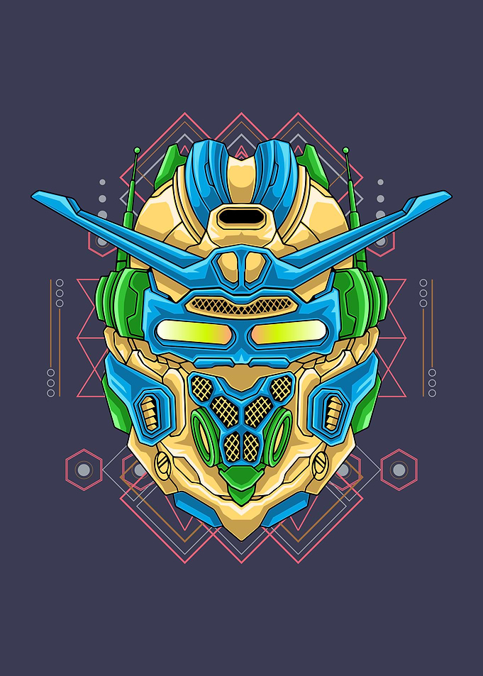 Head warrior robot