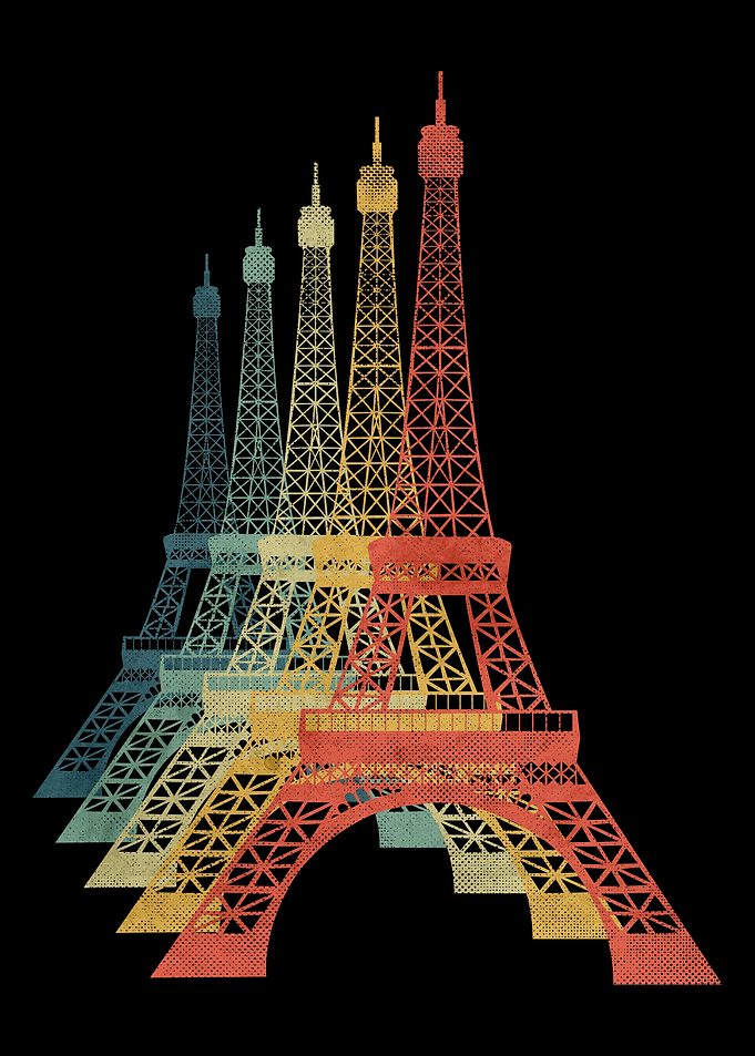 Eifel Tower Retro Vintage