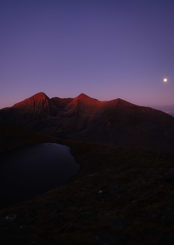 Mountains sunrise