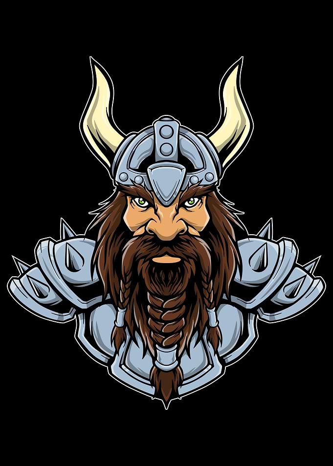 bearded dwarf halfbody
