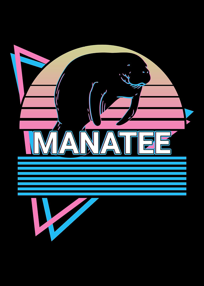 Manatee Retro