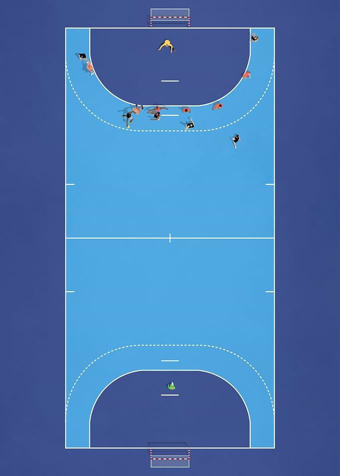 Handball Illustration