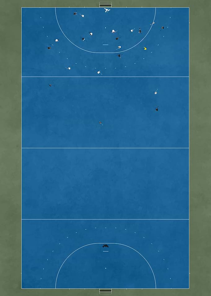 Field Hockey Illustration