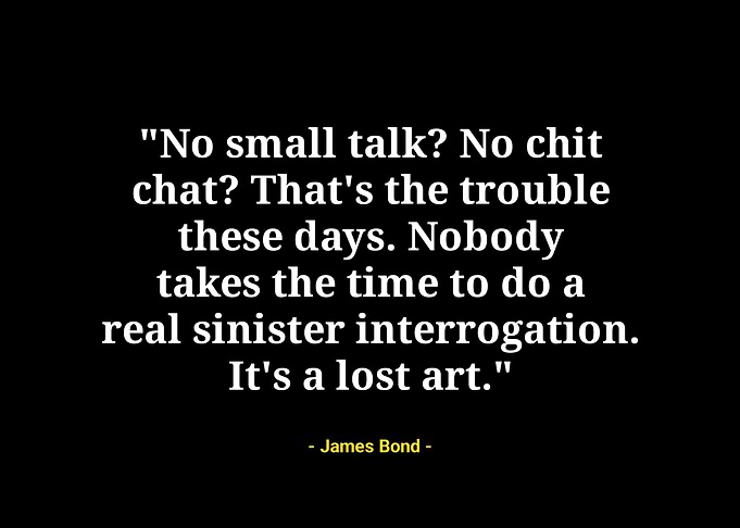 James Bond quotes