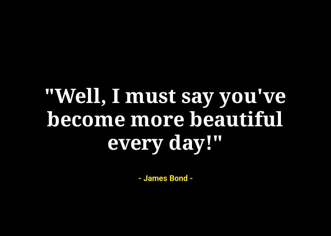 James Bond quotes