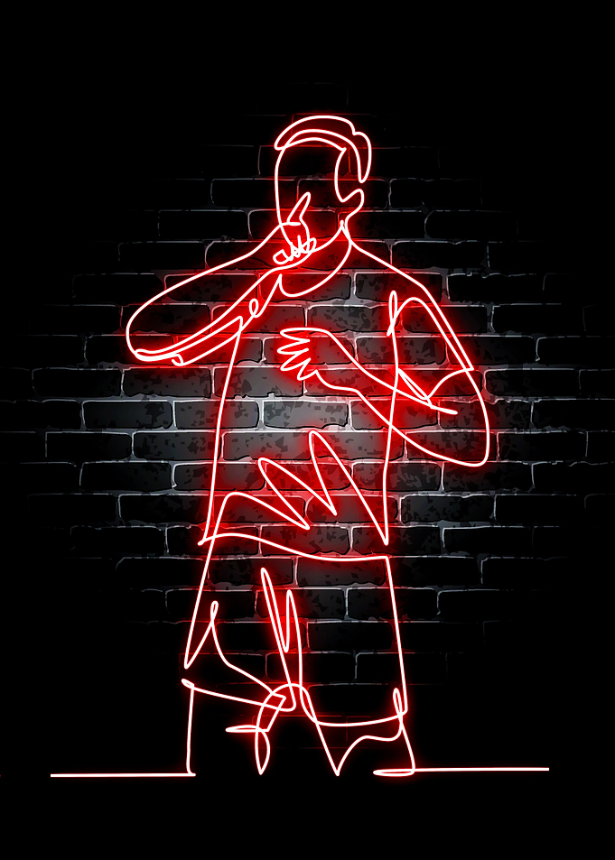 Neon Football Sport