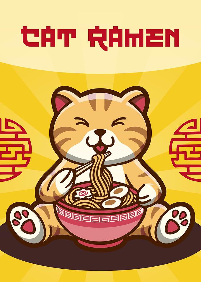 cat ramen