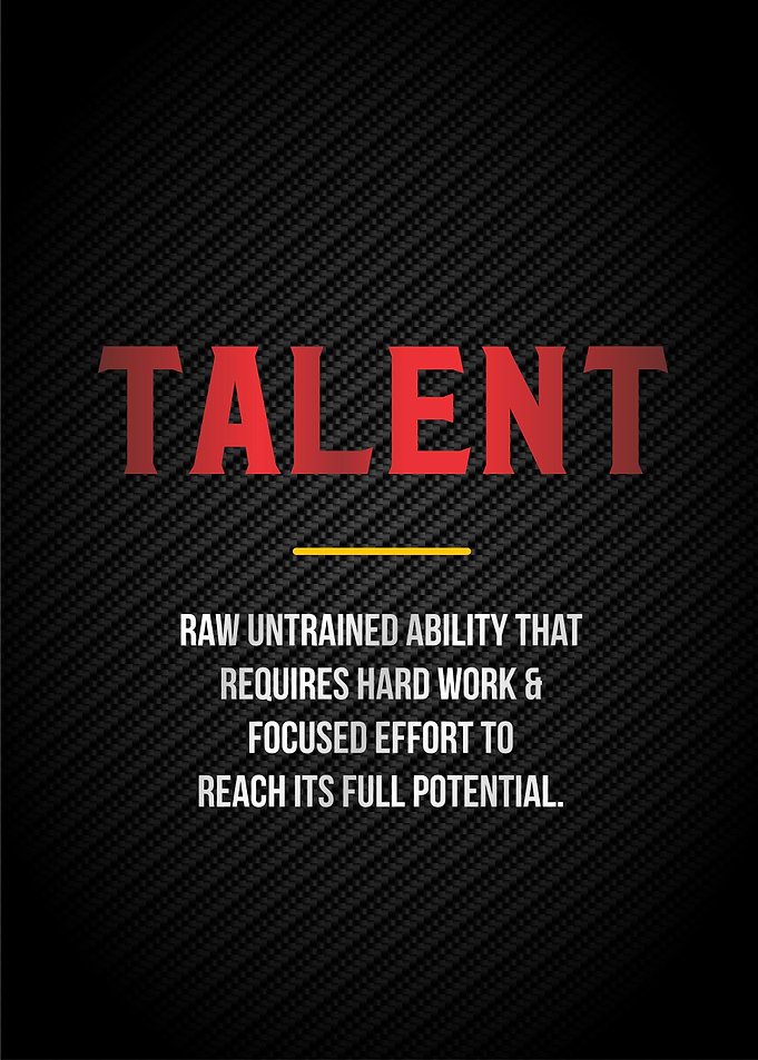 talent inspiration textart