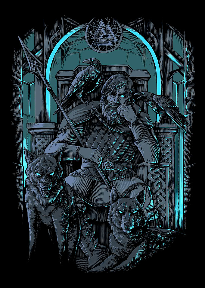 Valhalla Odin Viking
