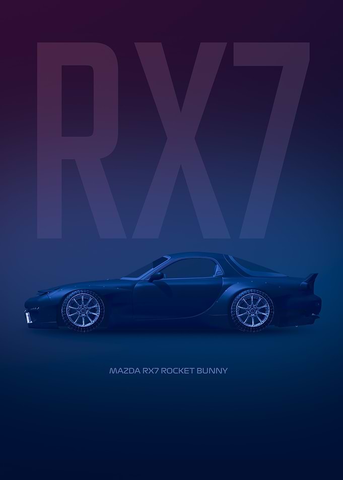 Mazda RX 7 Rocket Bunny