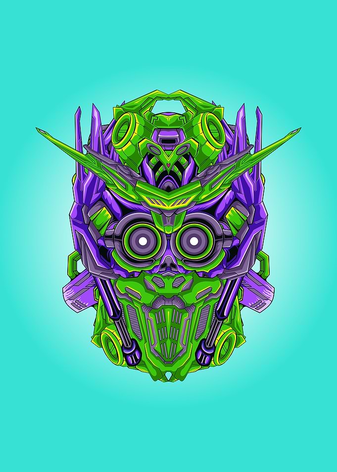 Space alien robot