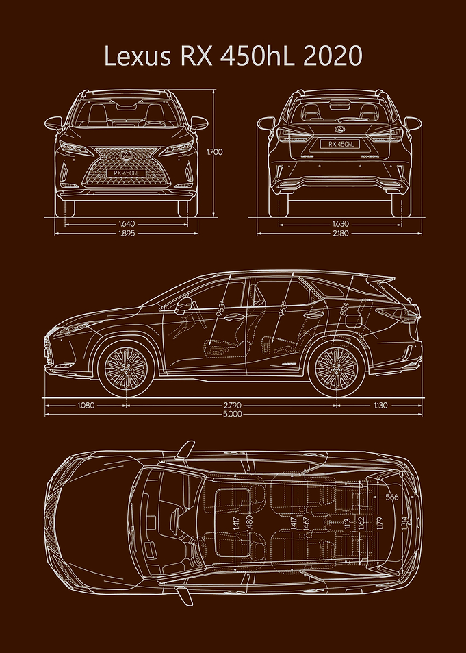 lexus RX 450 hL 2020