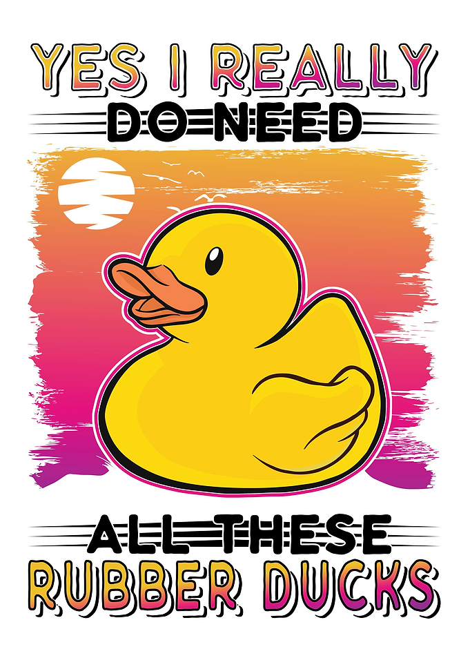Rubber Duck Lover Bath Duc