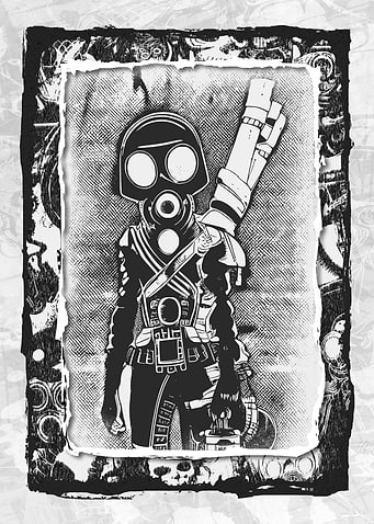 Steampunk Gasmask Girls