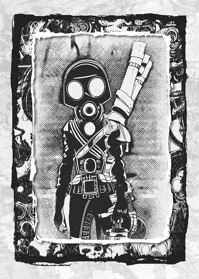 Steampunk Gasmask Girls