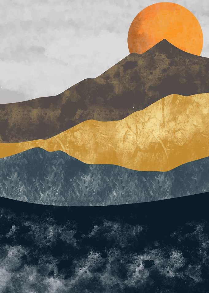 mountain abstract