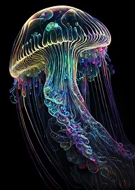 Psychedelic Jellyfish