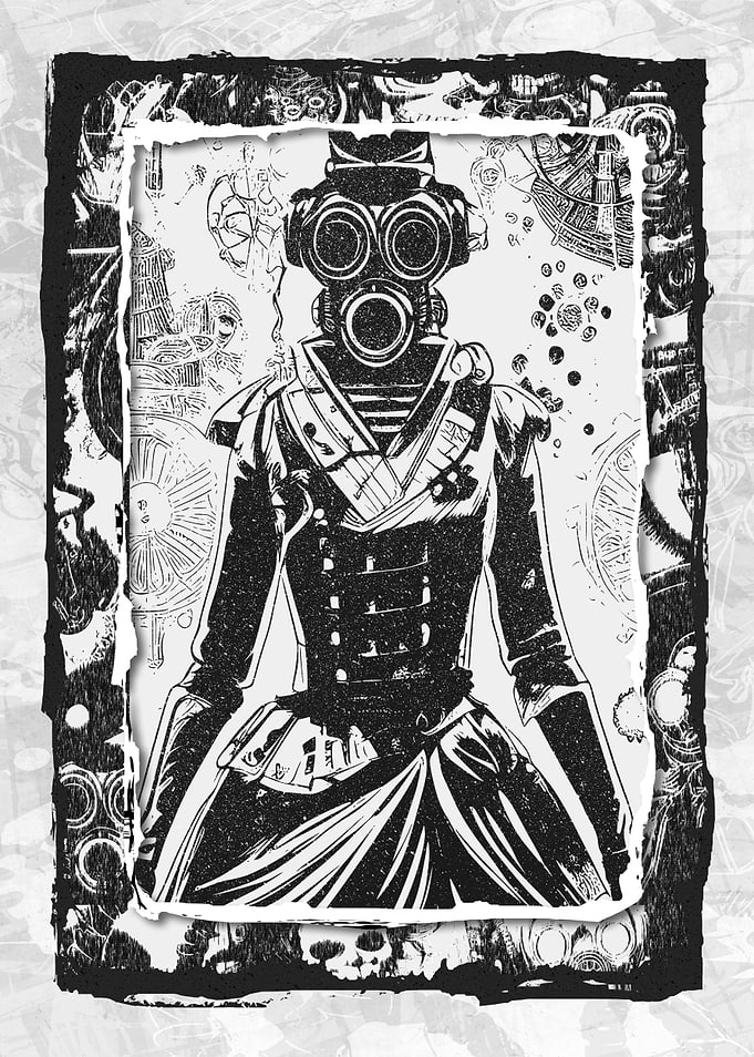 Steampunk Gasmask Girls
