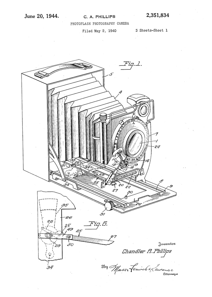 Photoflash Camera Patent