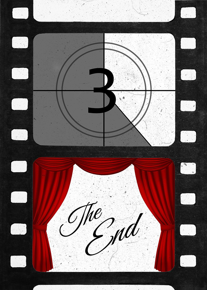 Film Reel Movie The End