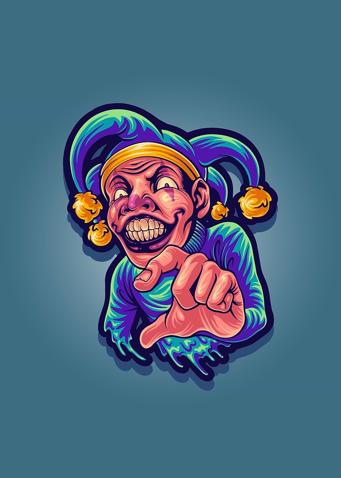 Joker mascot