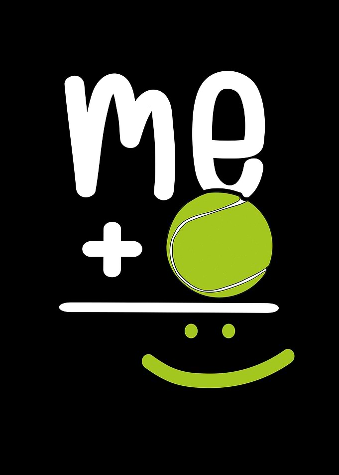 Me and a tennis ball
