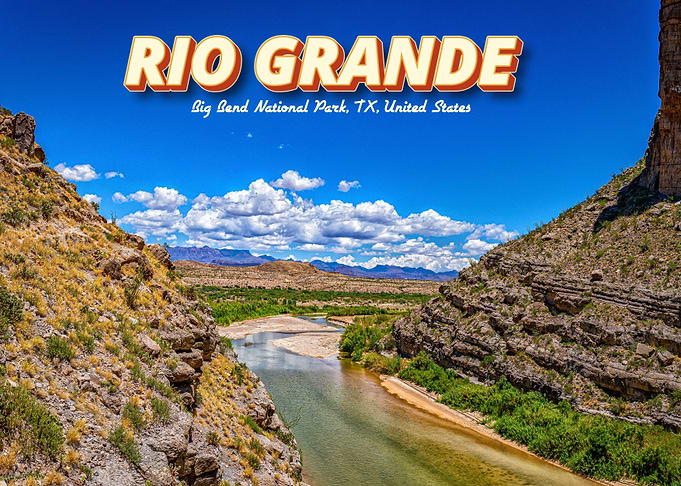 Rio Grand at Big Bend Park