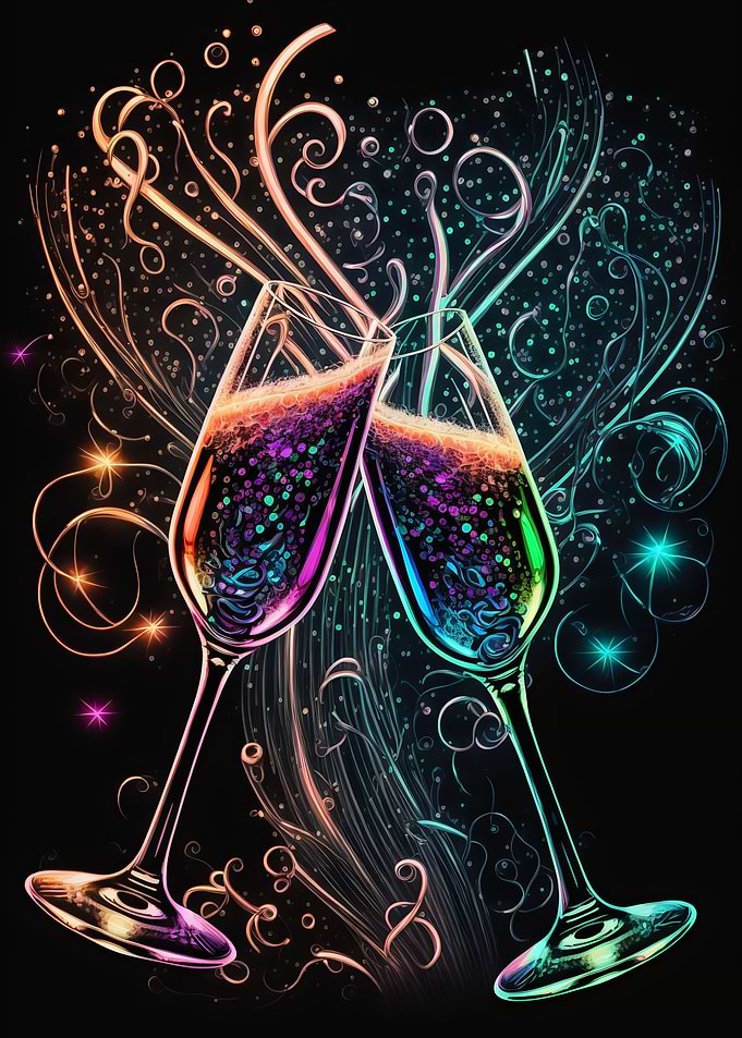 Glasses of Champagne