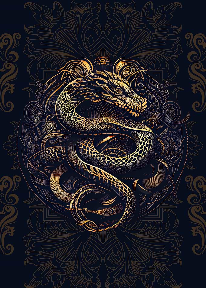 Chinese New Year Snake