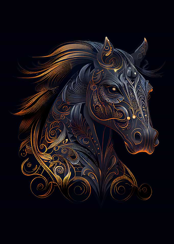 Chinese New Year Horse