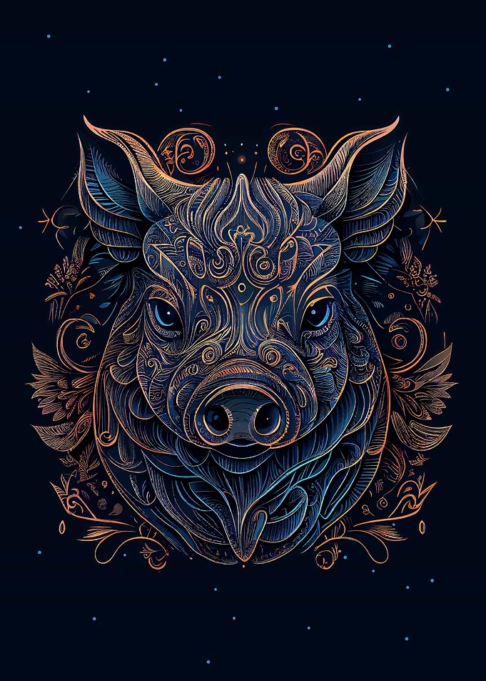 Chinese New Year Pig