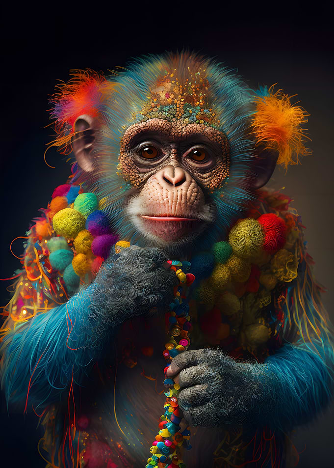 Involved with color