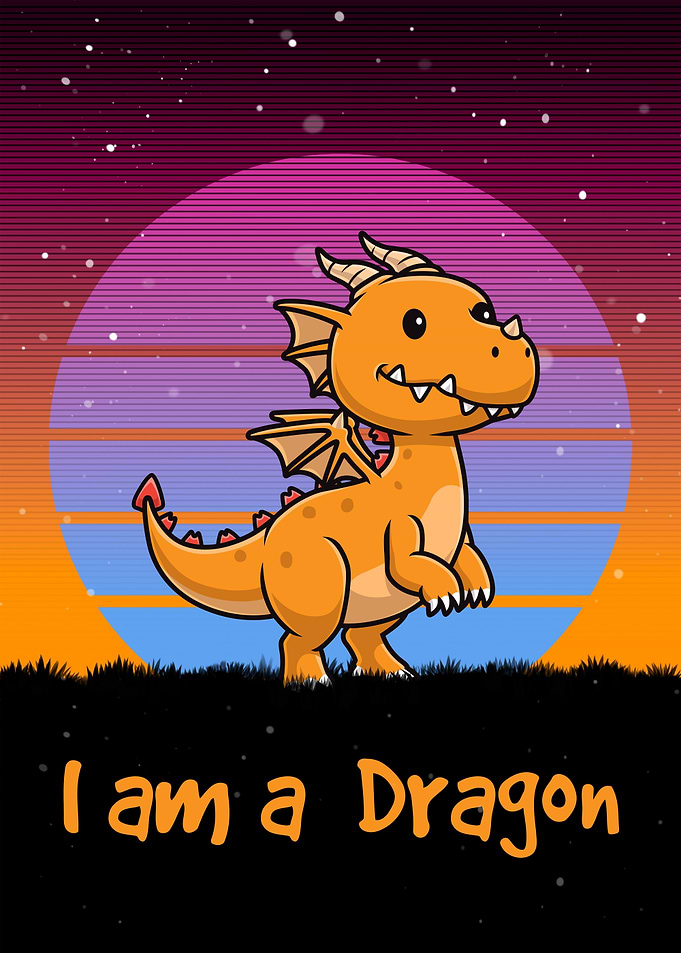 I am a Cute Dragon