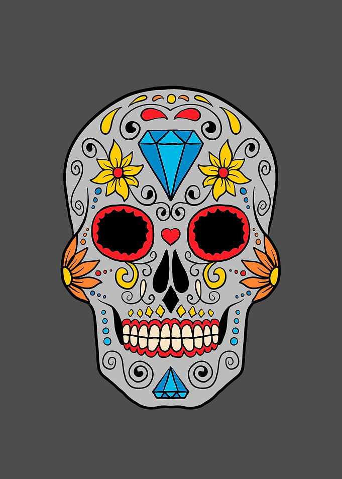 Mexican skull 02