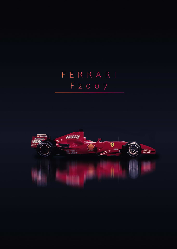 Ferrari F2007 F1 Car