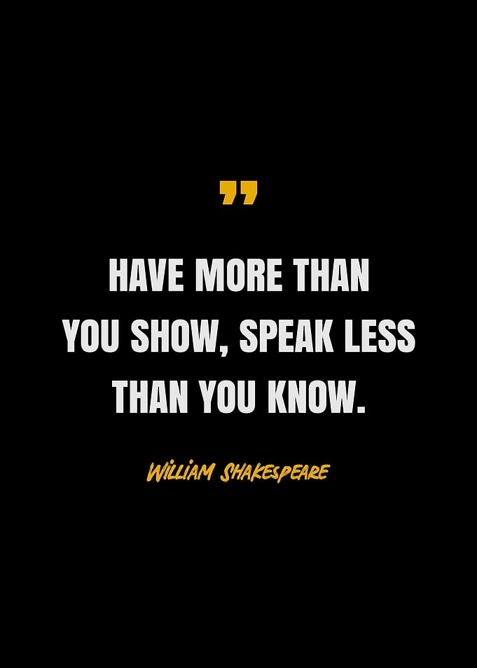 william shakespeare quotes