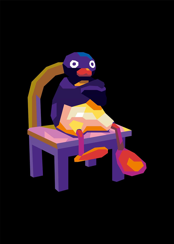 anry pingu meme