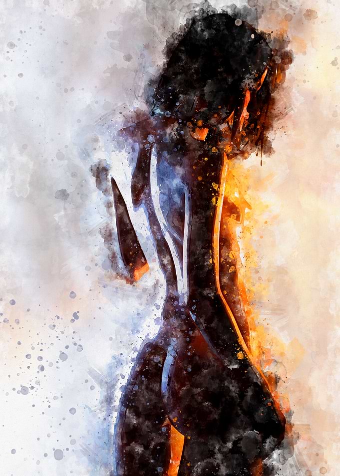 Nude Body Digital Art