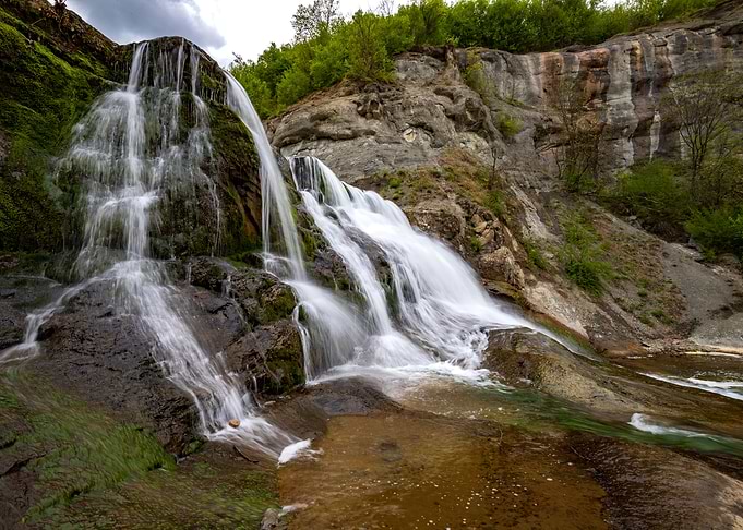 Big beautiful waterfall