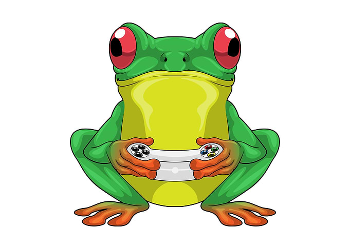 Frog Gamer Joystick