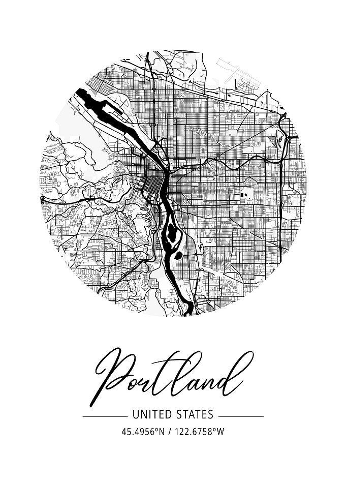 Portland City Map