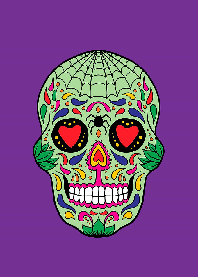 Mexican skull 04