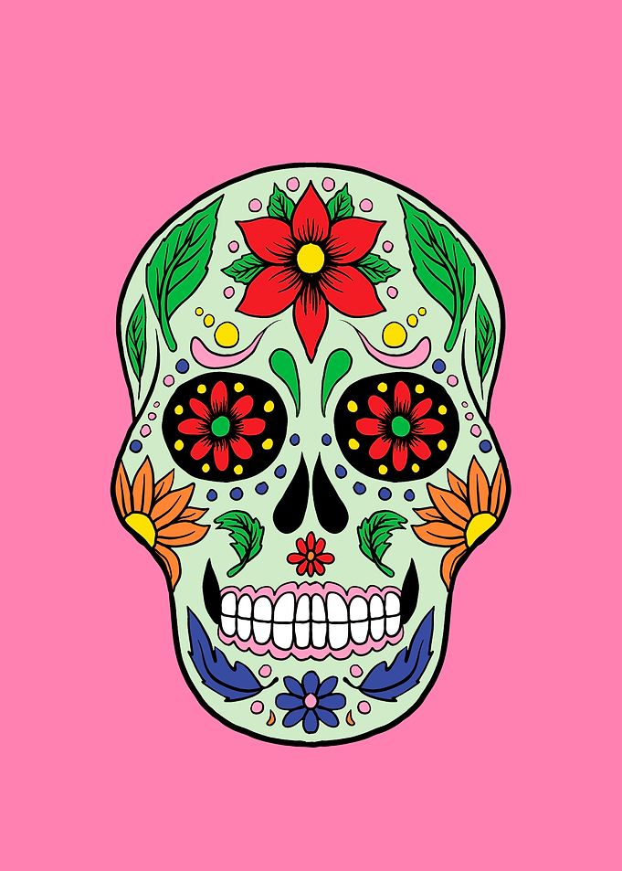 Mexican skull 03