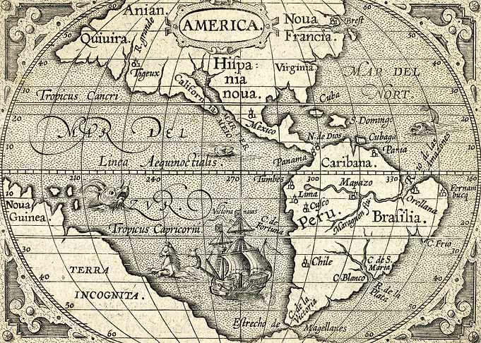 America old map