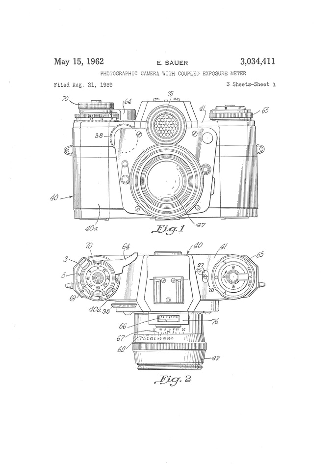 Camera exposure patent