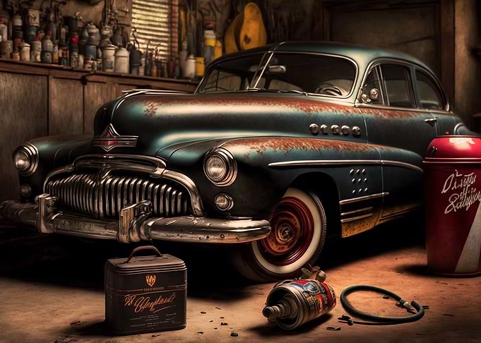 Old Cadillac