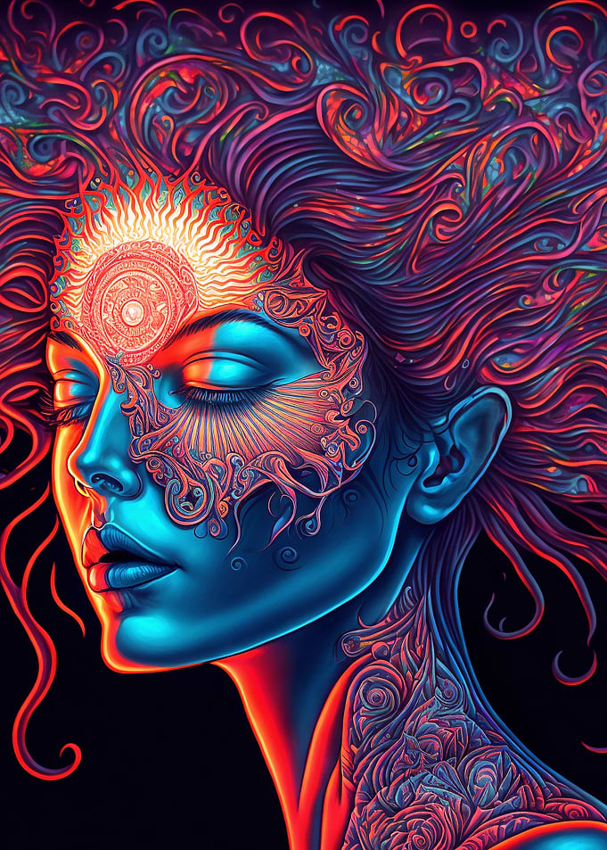 Dream Rainbow Girl