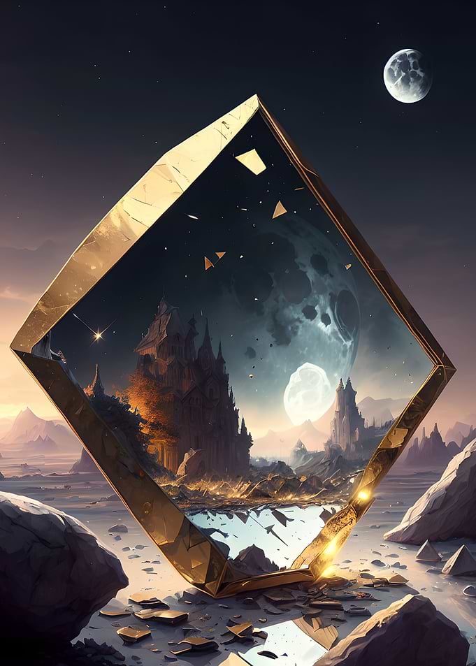 Broken mirror