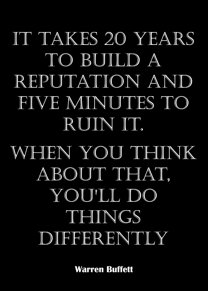 Warren Buffett Reputation