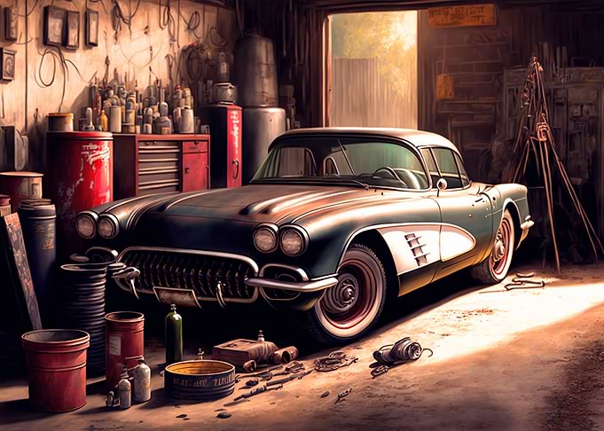 Old Corvette